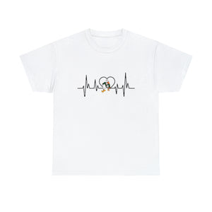 Univ. Of Miami Heartbeat Unisex Heavy Cotton Tee