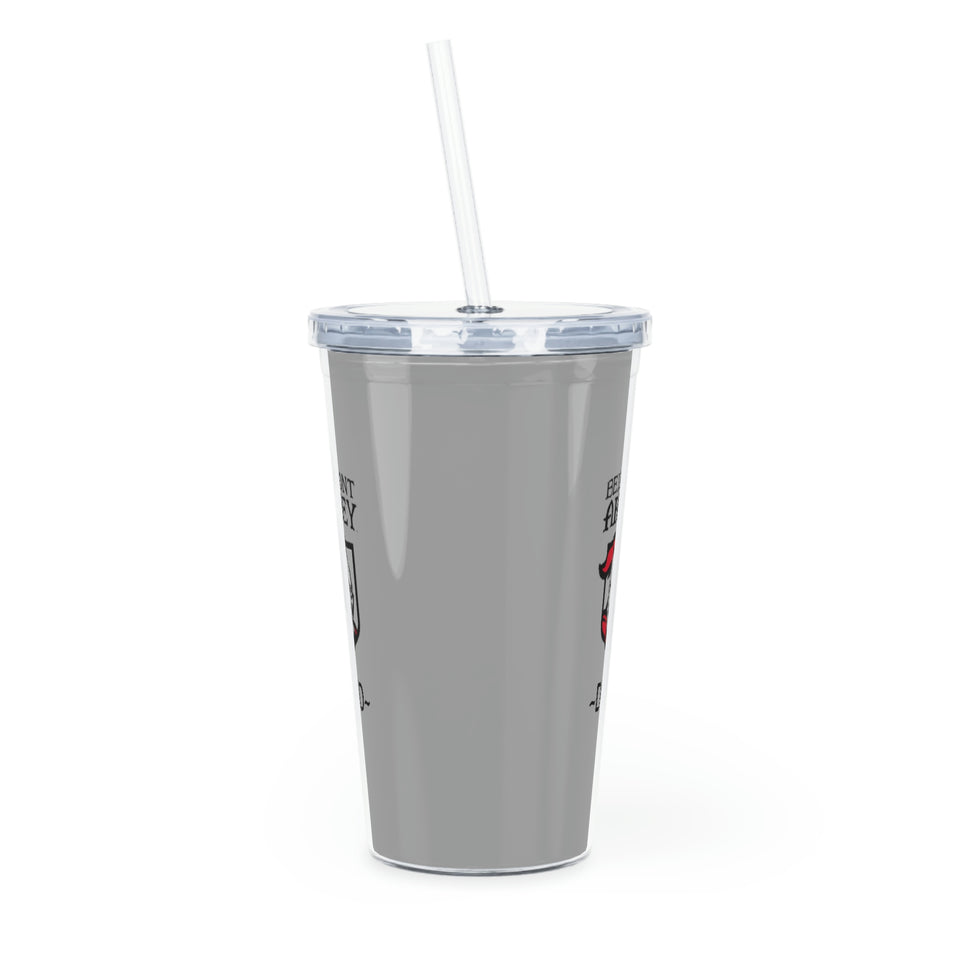 Belmont Abbey Dad Plastic Tumbler with Straw