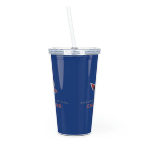 Providence Day Plastic Tumbler with Straw