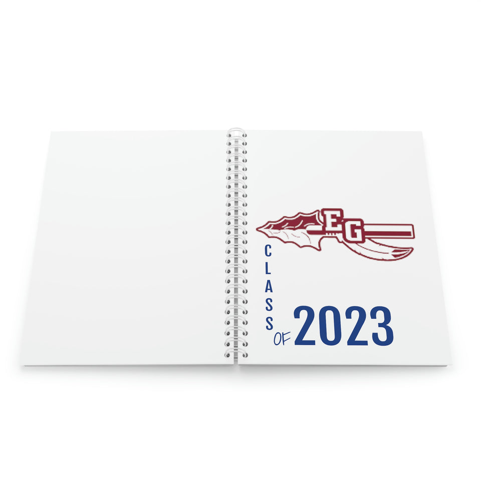 East Gaston HS Class of 2023 Spiral Notebook