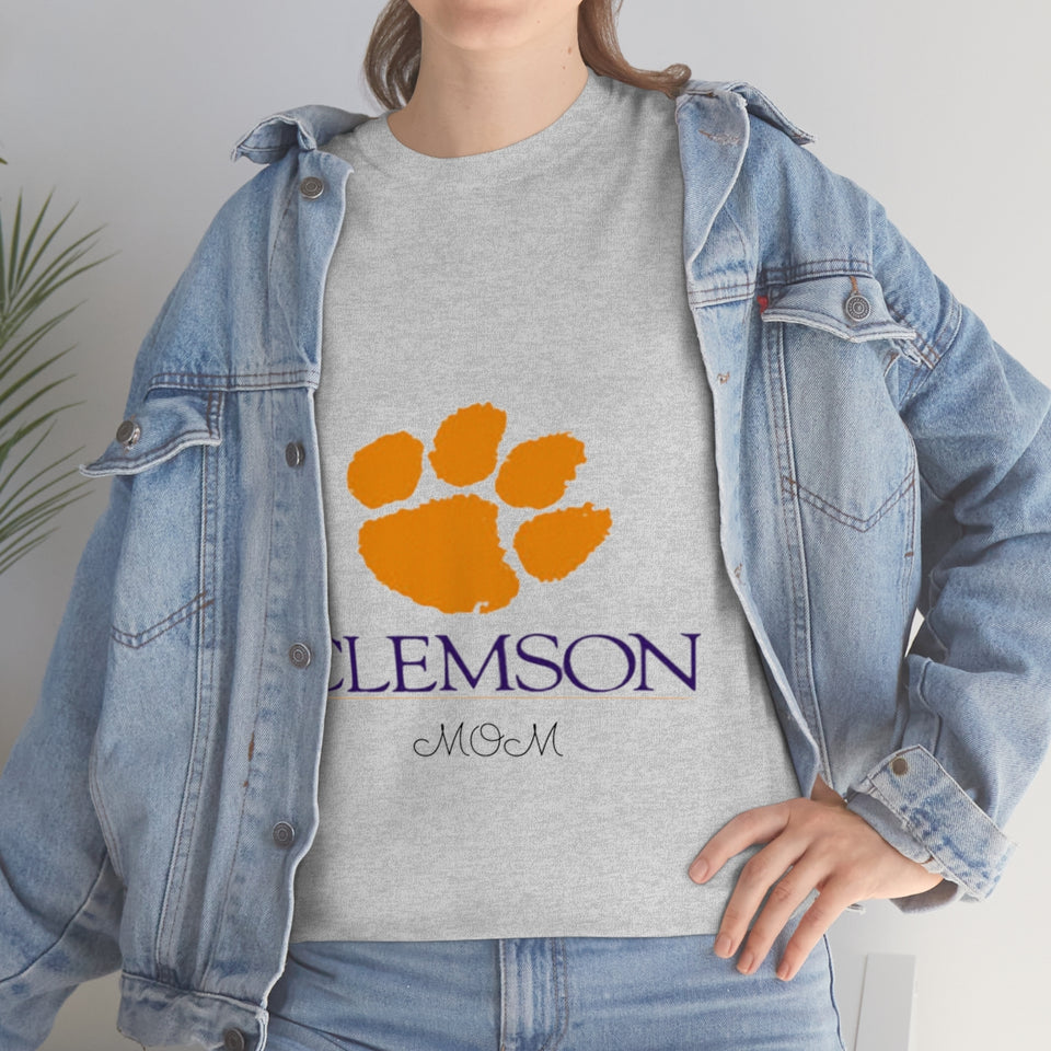 Clemson University Mom Cotton Tee