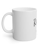 Radiate Joy White Mug, 11oz