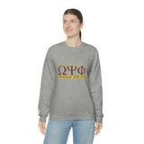 Omega Psi Phi Unisex Heavy Blend™ Crewneck Sweatshirt