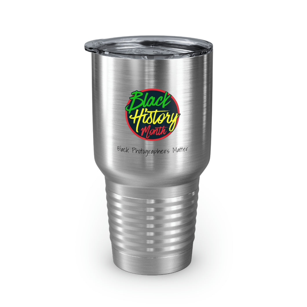 Black Photographers Matter Ringneck Tumbler, 30oz