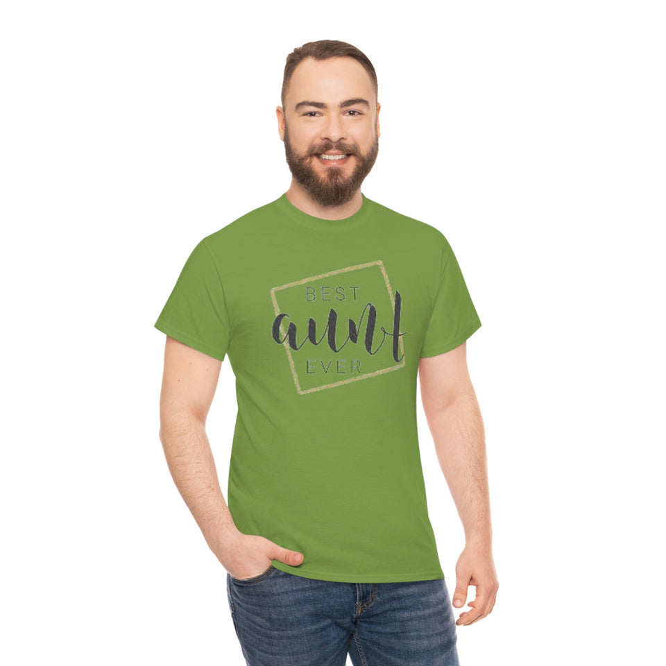 Best Aunt Ever Unisex Heavy Cotton Tee