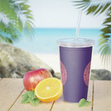 Happy Mother's Day Stepmom Spanish  Plastic Tumbler with Straw