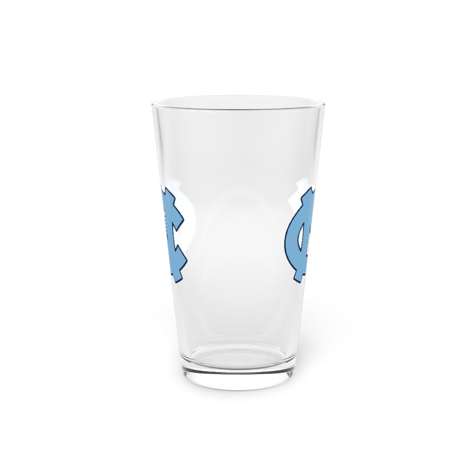 UNC Pint Glass, 16oz