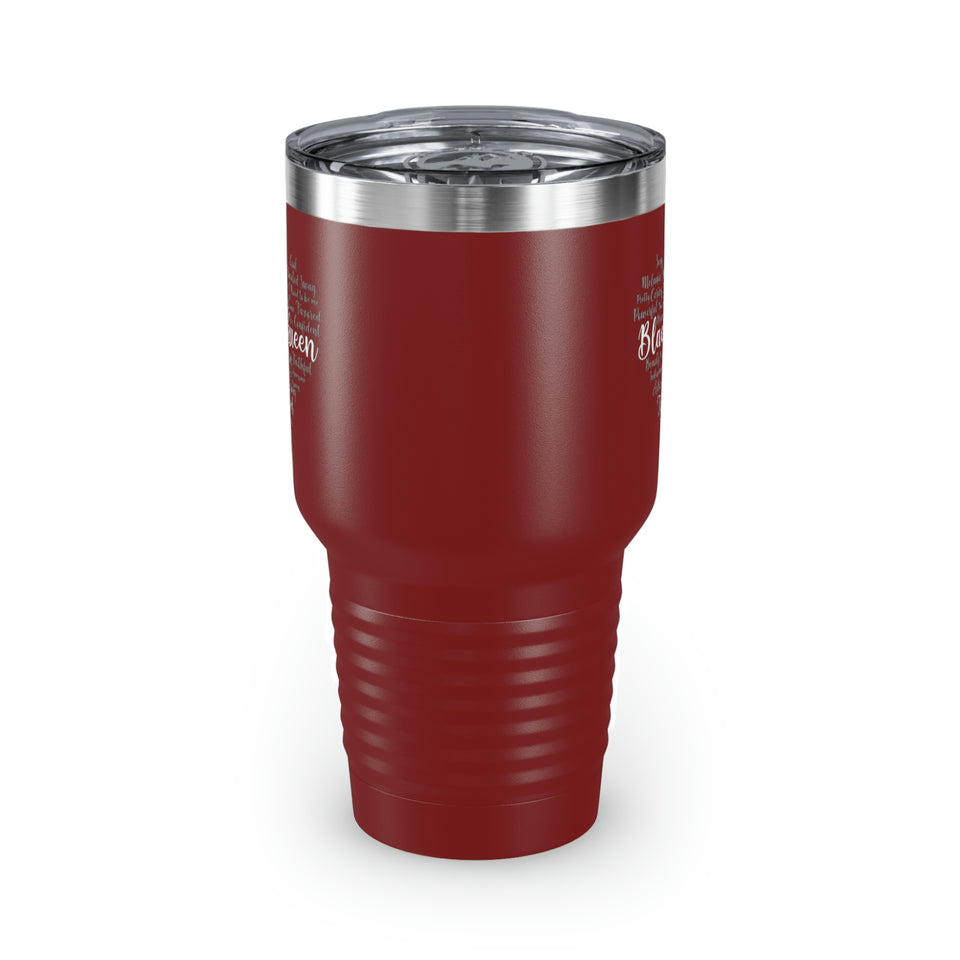 Black Queen Ringneck Tumbler, 30oz