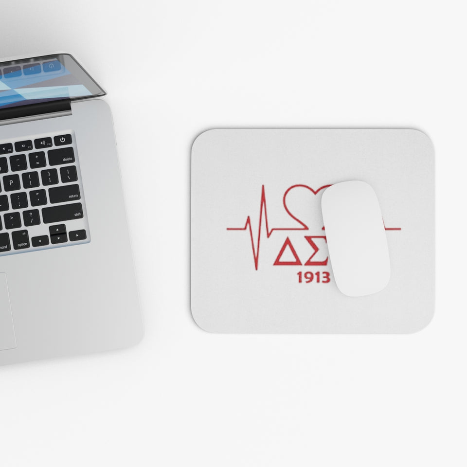Delta Heartbeat Mouse Pad (Rectangle)