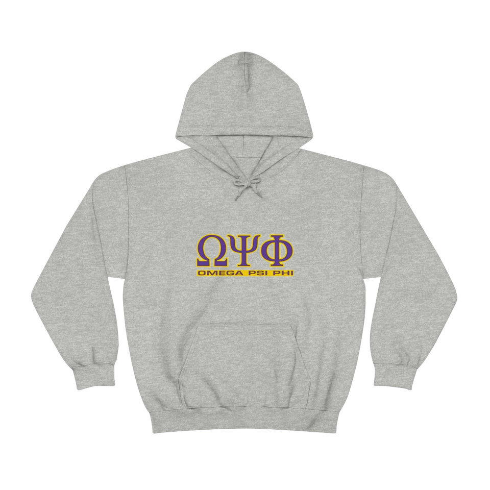 Omega Psi Phi Unisex Heavy Blend™ Hooded Sweatshirt