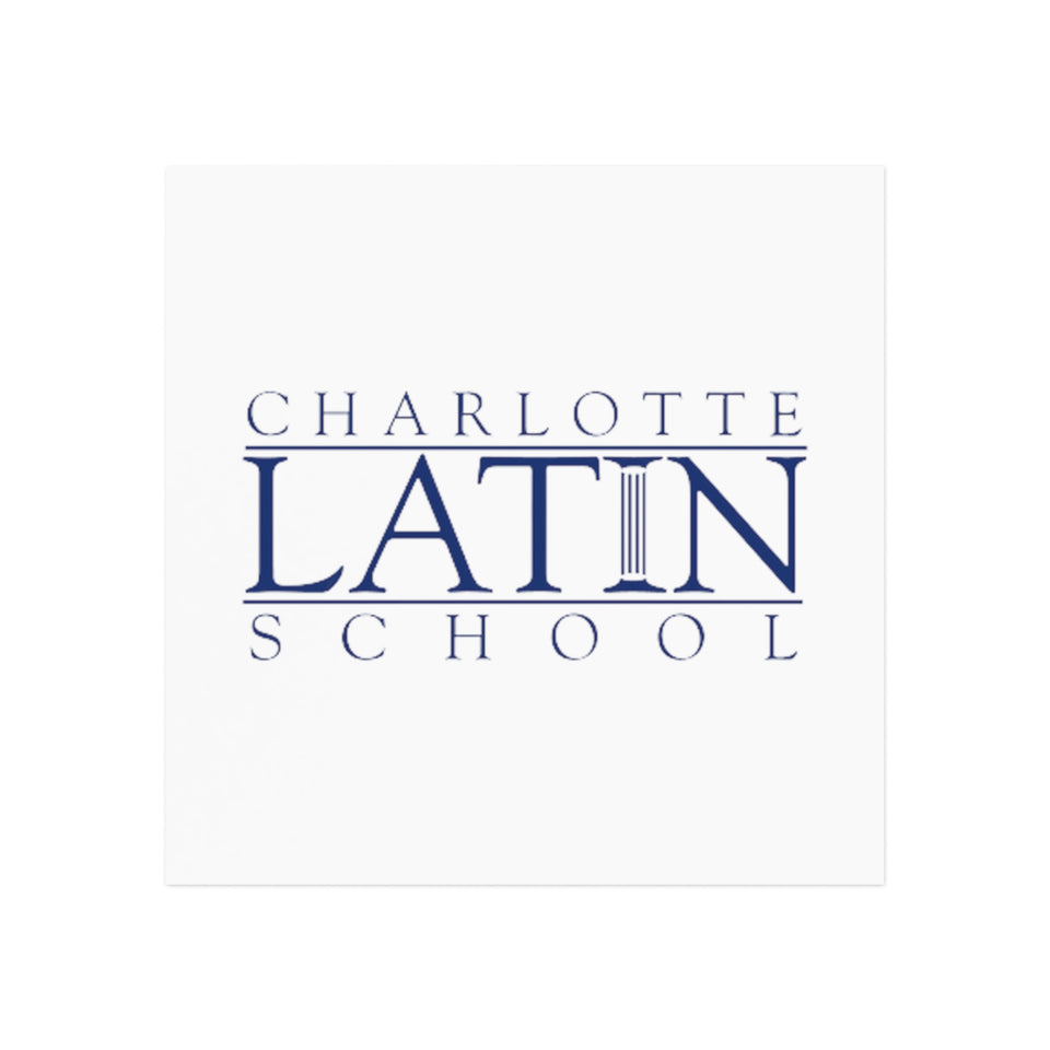 Charlotte Latin Square Magnet