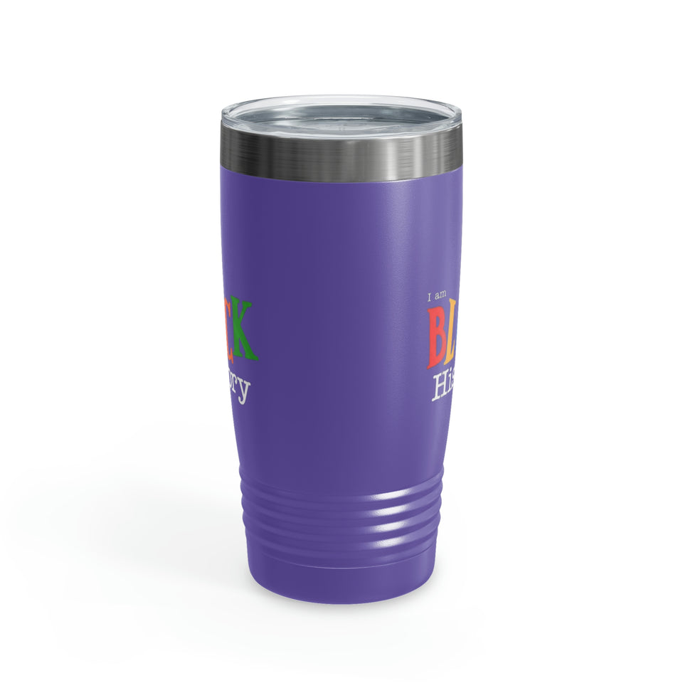 I Am Black History Ringneck Tumbler, 20oz