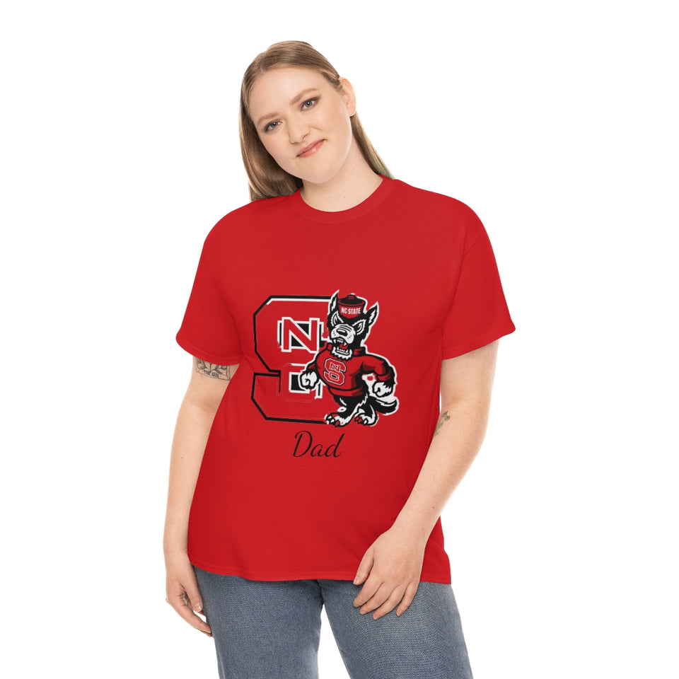 NC State Dad Unisex Heavy Cotton Tee