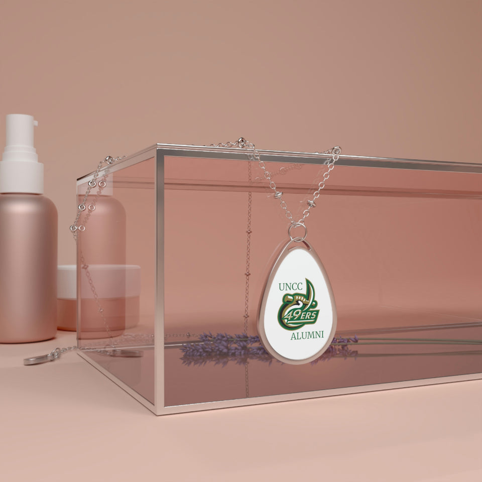 UNCC ALUMNI Oval Necklace