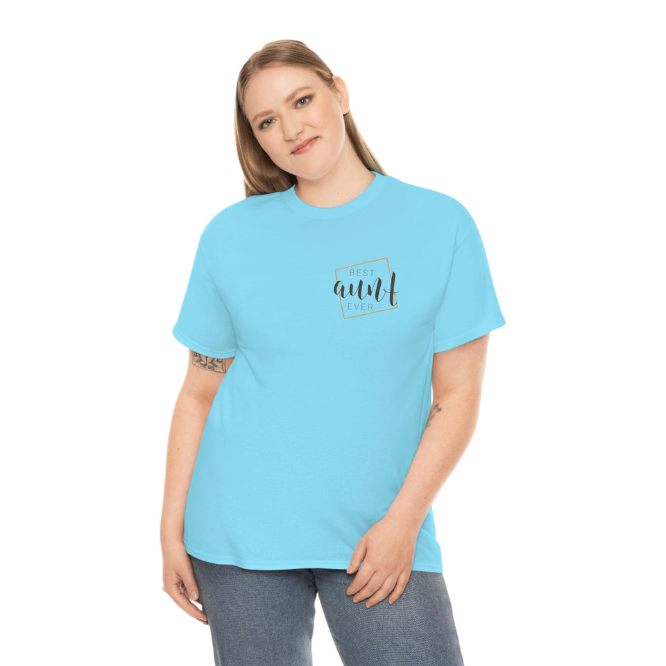Best Aunt Ever Unisex Heavy Cotton Tee