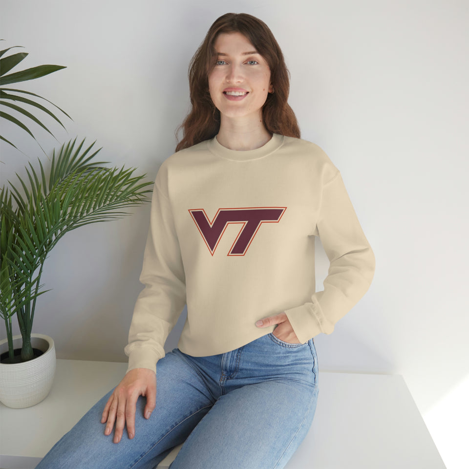 Virginia Tech Unisex Heavy Blend™ Crewneck Sweatshirt