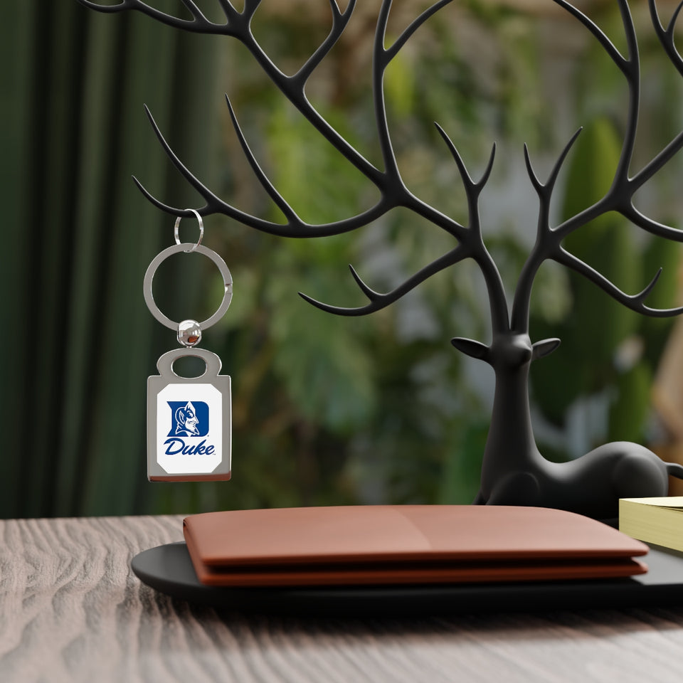 Duke Rectangle Photo Keyring