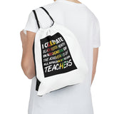 I Celebrate Outdoor Drawstring Bag