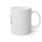 Pray Hustle Repeat White Mug, 11oz