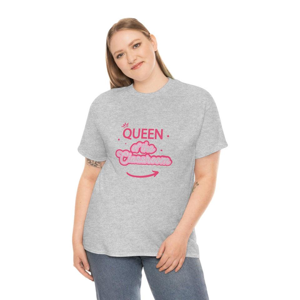 Queen of The Classroom Cotton Tee