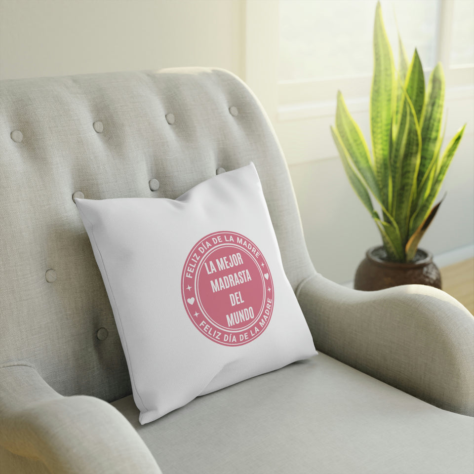 Happy Mother's Day Stepmom Spanish Cushion