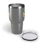 Black Fist Ringneck Tumbler, 30oz