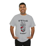 H*ll Yeah! Belmont Abbey Senior Unisex Heavy Cotton Tee