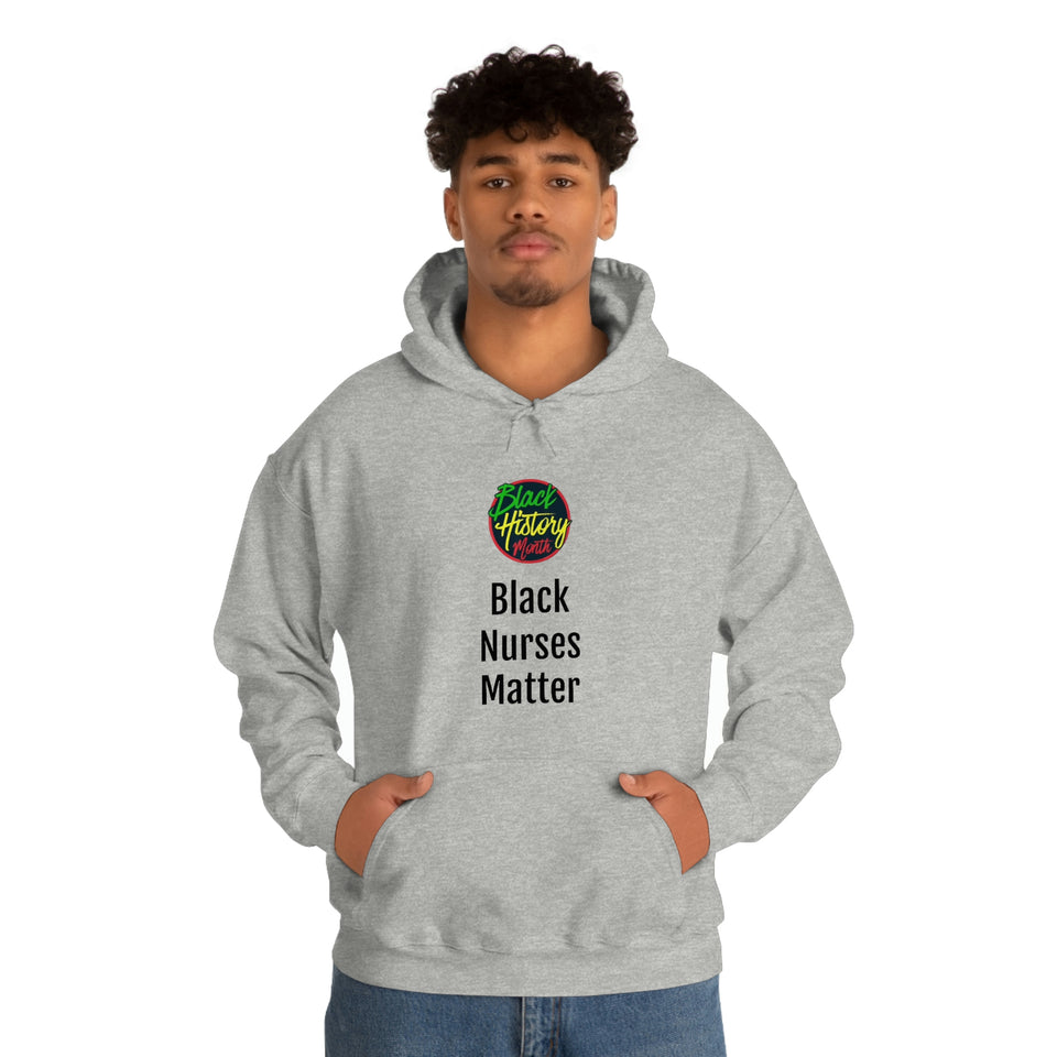 Black Nurses Matter Hooded Sweatshirt