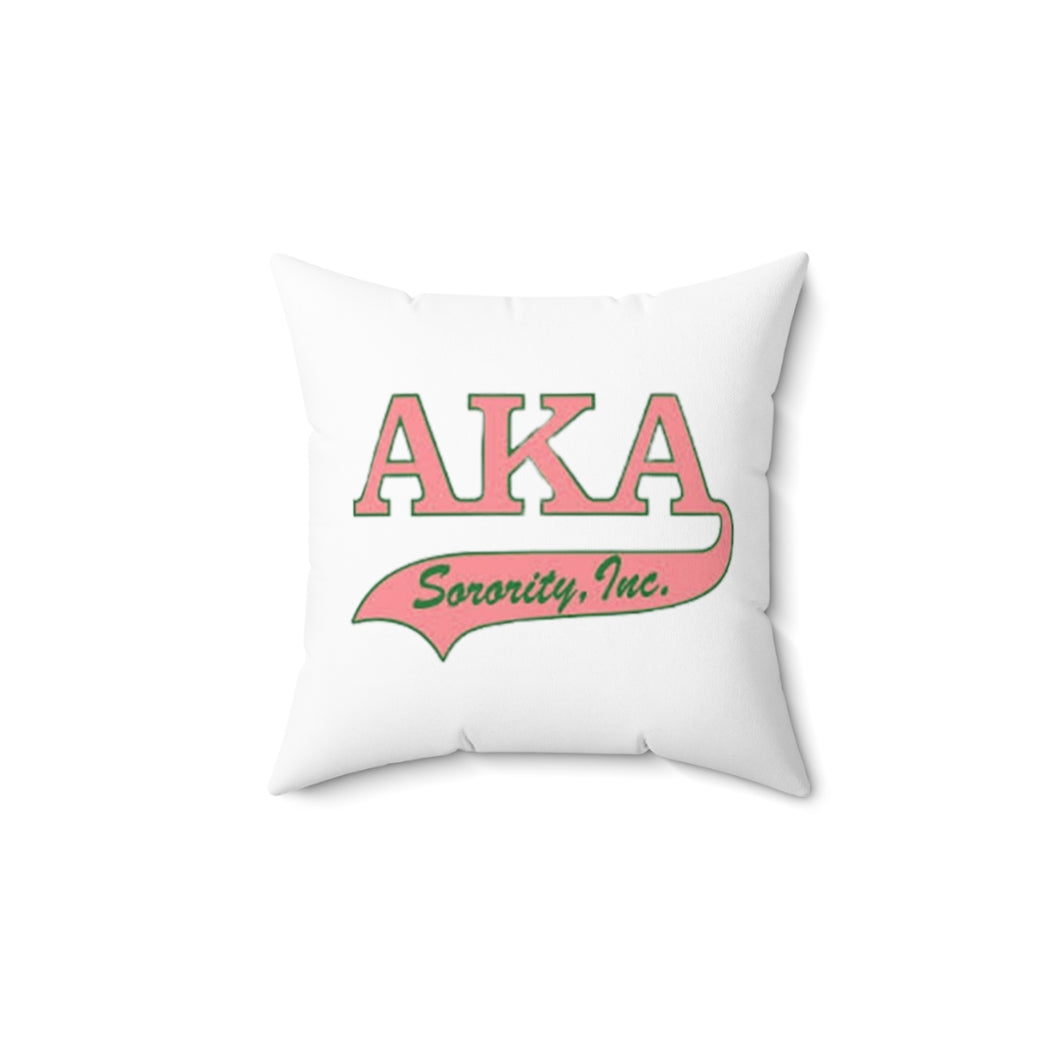 Alpha Kappa Alpha Square Pillow