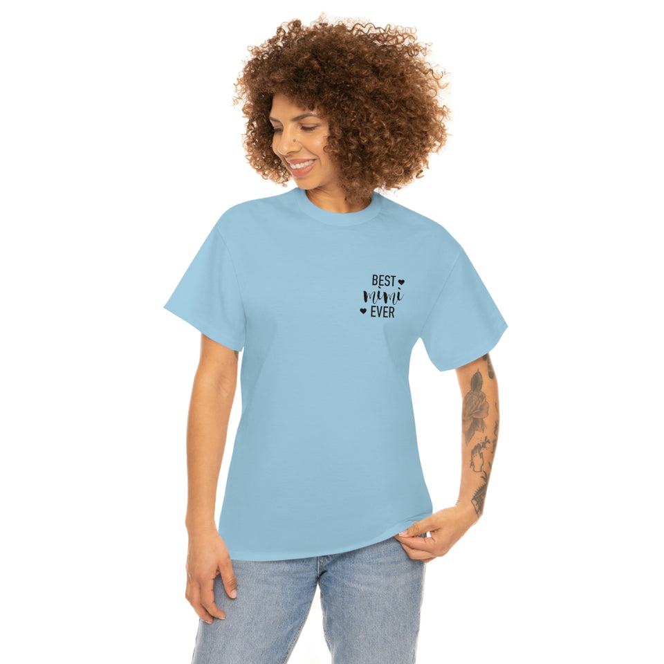 Best Mimi Ever Unisex Heavy Cotton Tee