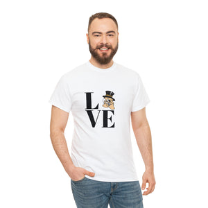 LOVE Wake Forest Unisex Heavy Cotton Tee