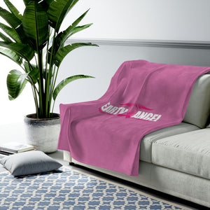 Earth Angel Velveteen Plush Blanket