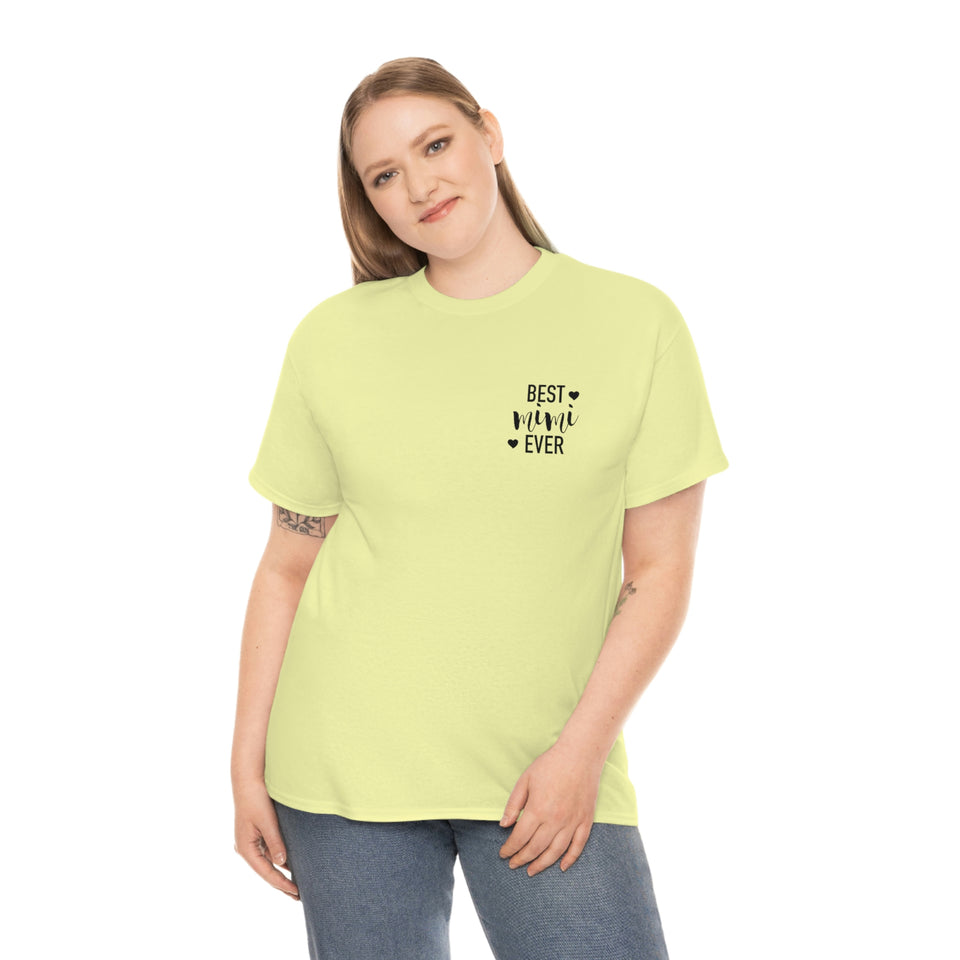 Best Mimi Ever Unisex Heavy Cotton Tee