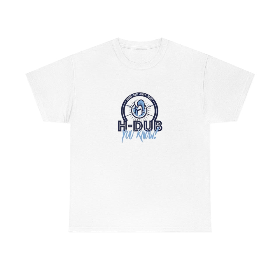 Hopewell HS "H-Dub You Know" Unisex Heavy Cotton Tee