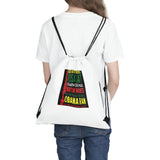 Celebrating Black History Month Outdoor Drawstring Bag