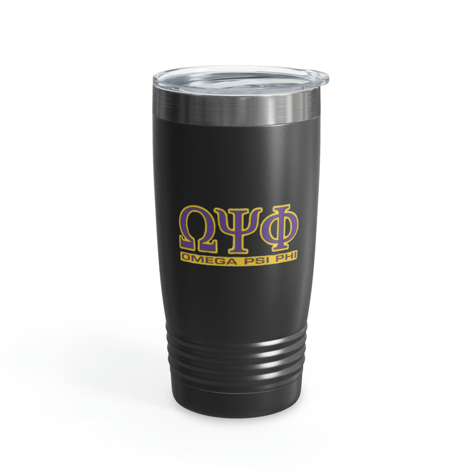 Omega Psi Phi Ringneck Tumbler, 20oz