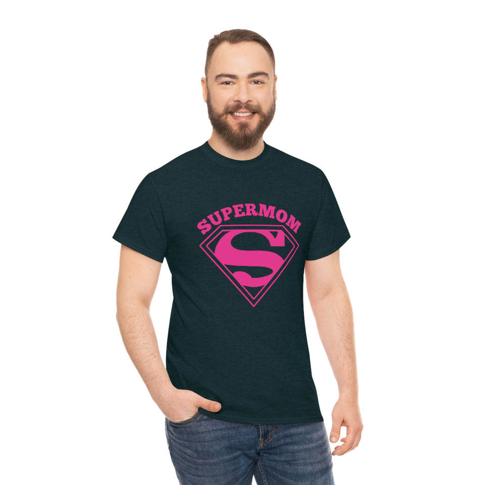 Super Mom Unisex Heavy Cotton Tee