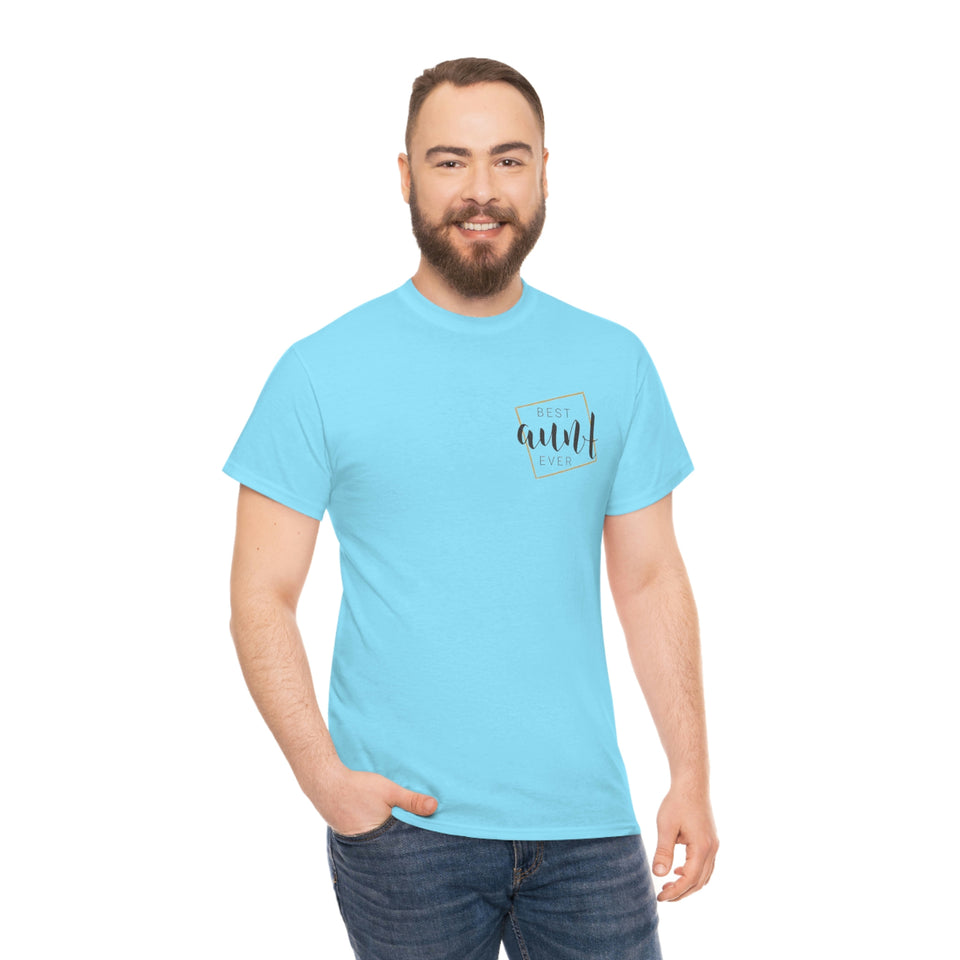 Best Aunt Ever Unisex Heavy Cotton Tee