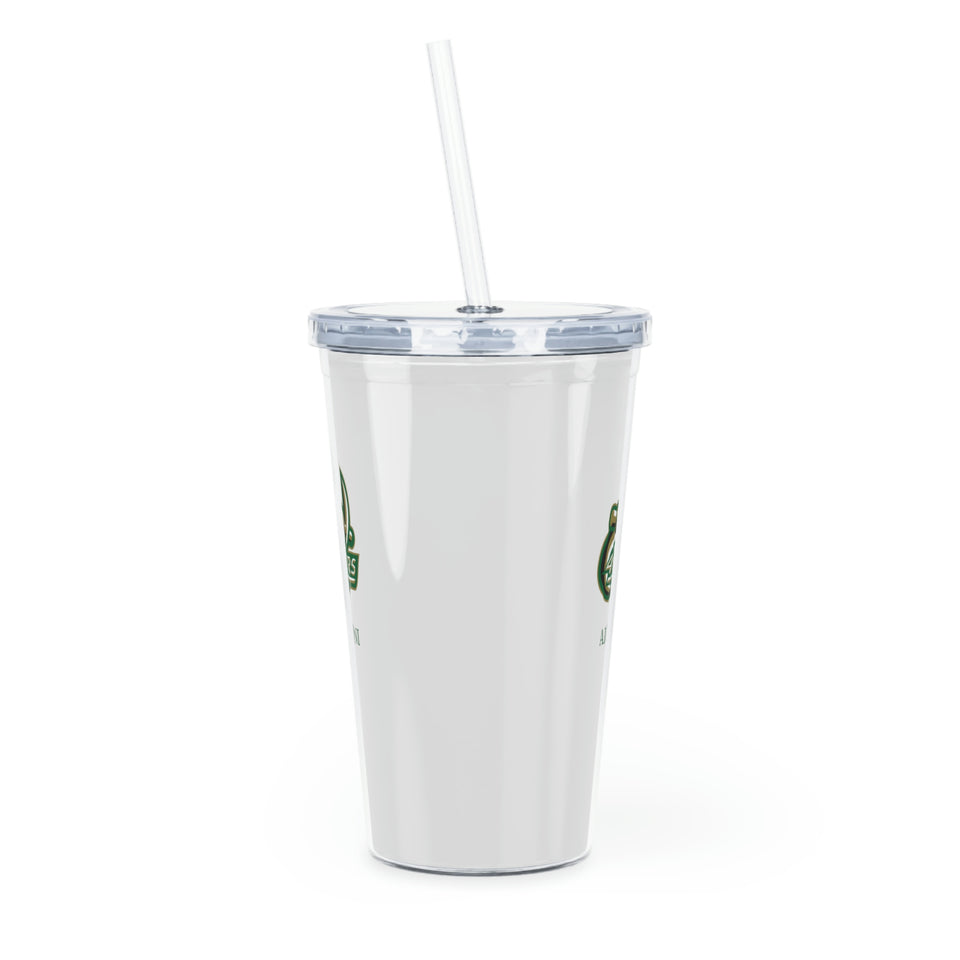 UNCC ALUMNI Plastic Tumbler with Straw