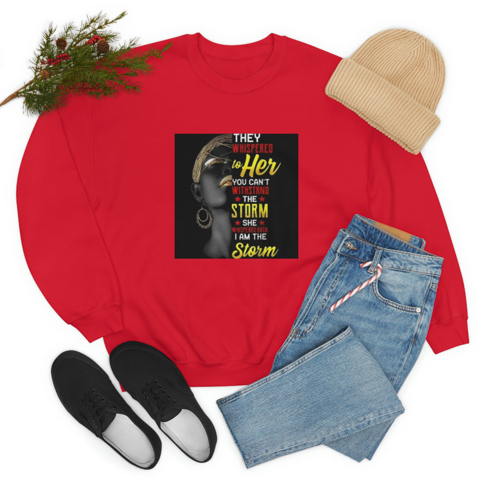 They Whispered Unisex Heavy Blend™ Crewneck Sweatshirt