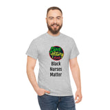Black Nurses Matter Cotton Tee