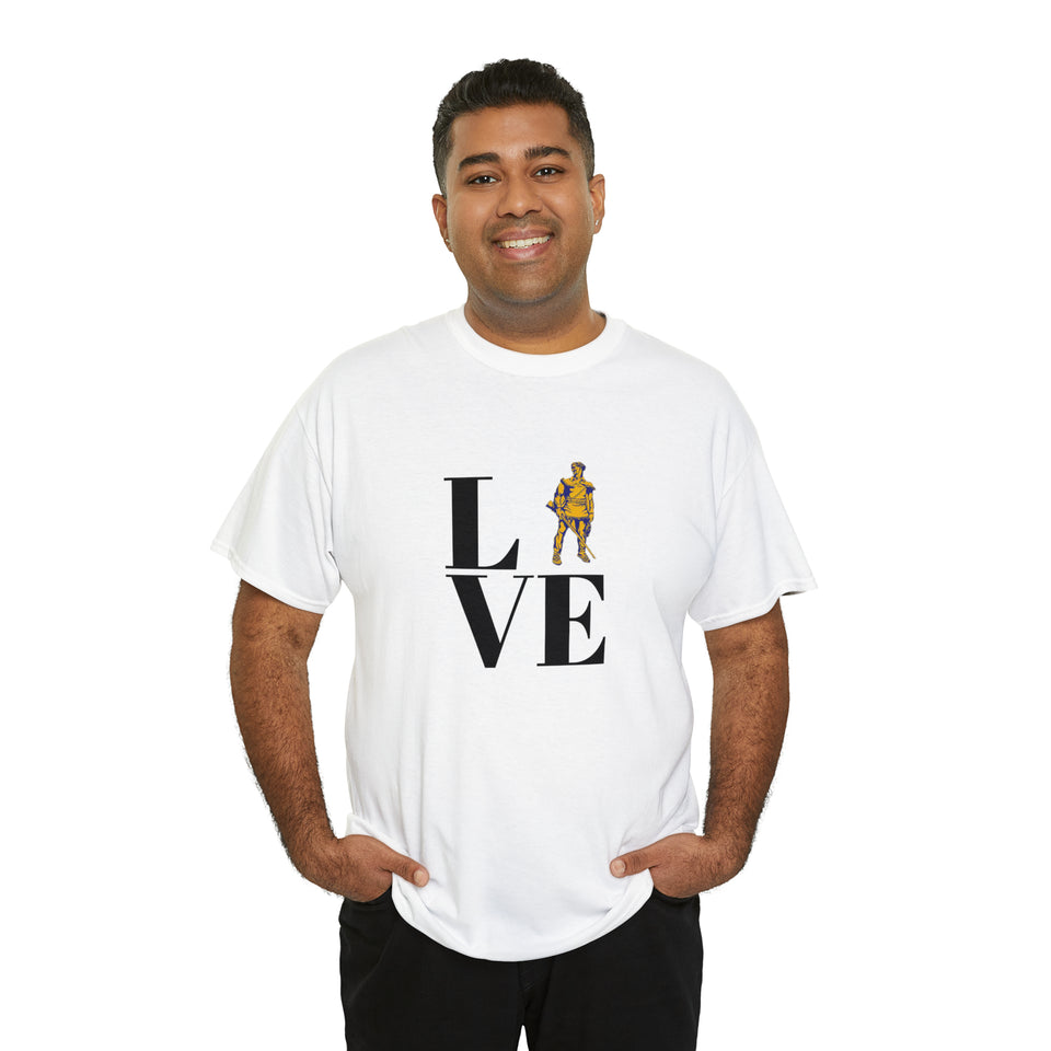 LOVE West Virginia University Unisex Heavy Cotton Tee