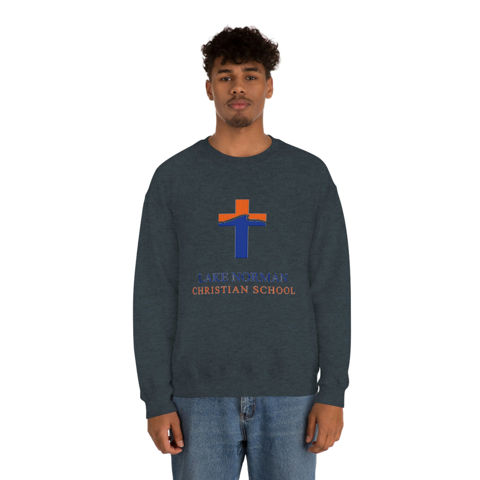 Lake Norman Christian School Unisex Heavy Blend™ Crewneck Sweatshirt