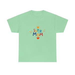Super Mom Unisex Heavy Cotton Tee