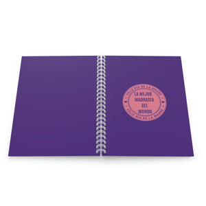 Happy Mother's Day Stepmom Spanish Spiral Notebook