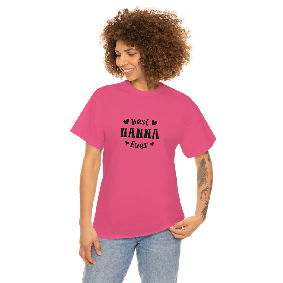 Best Nanna Ever Unisex Heavy Cotton Tee