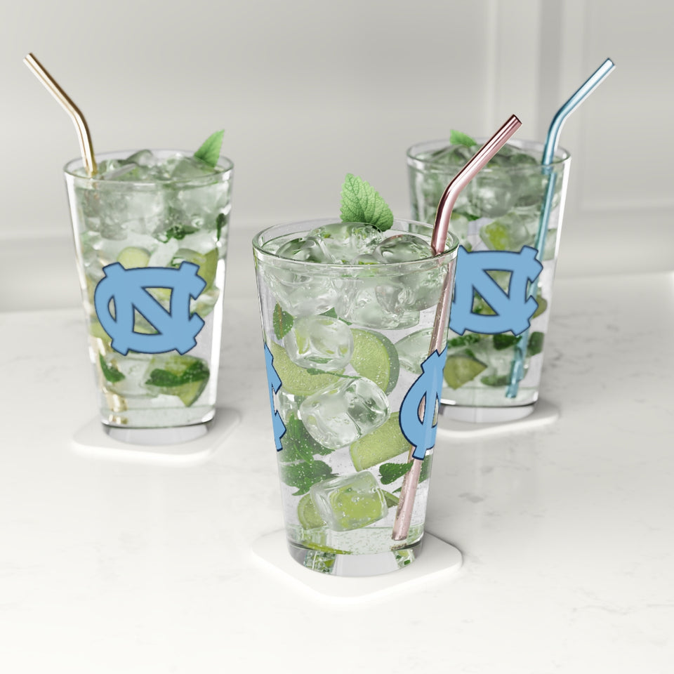 UNC Pint Glass, 16oz