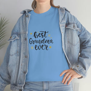 Best Grandma Ever Unisex Heavy Cotton Tee