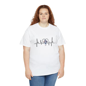 Univ. Of Virginia Heartbeat Unisex Heavy Cotton Tee