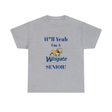 H*ll Yeah Wingate University Senior Unisex Heavy Cotton Tee